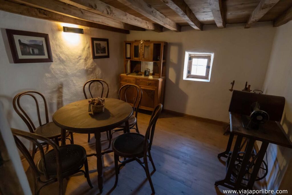 Interior del molino