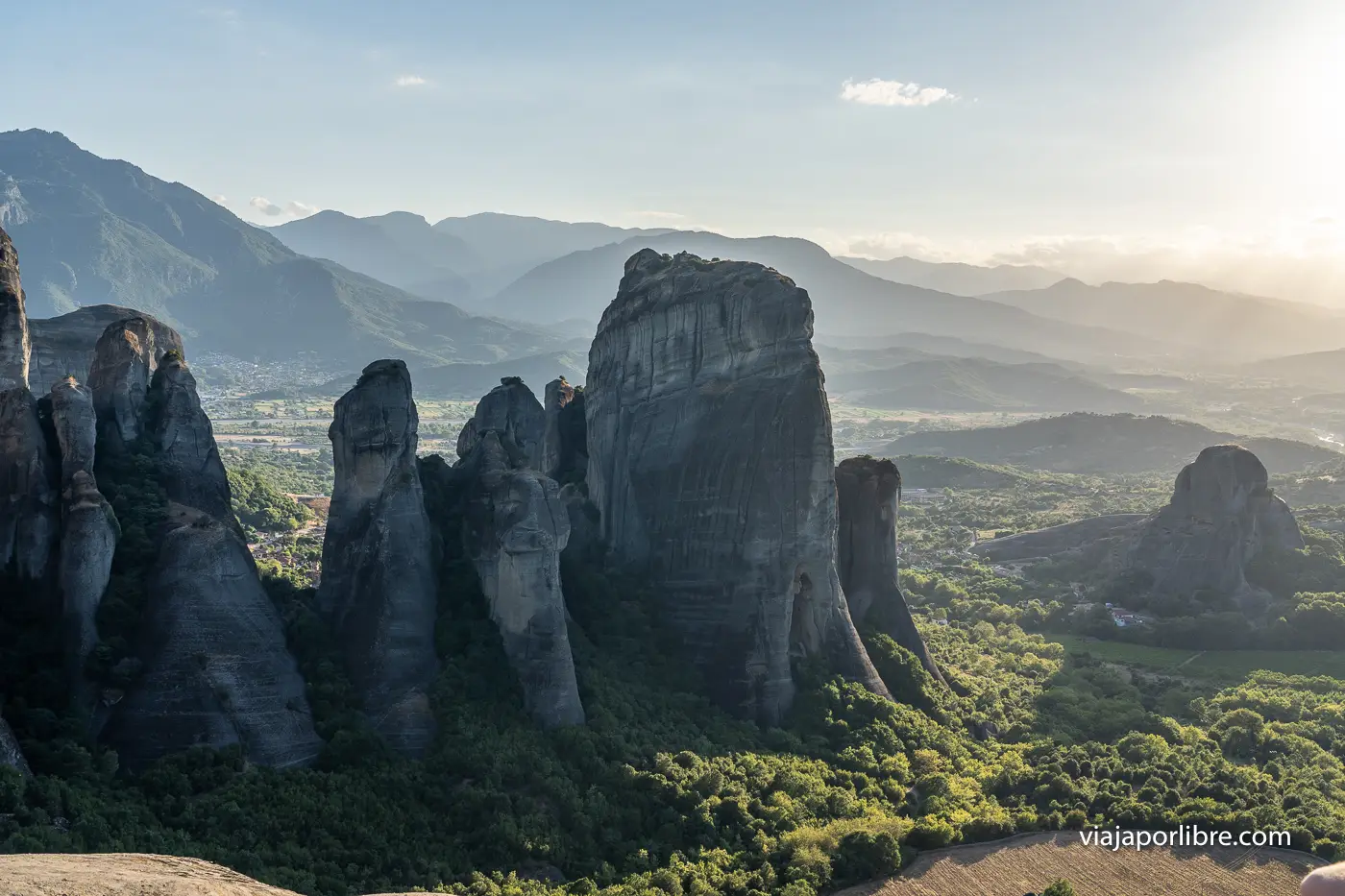 Miradores en Meteora