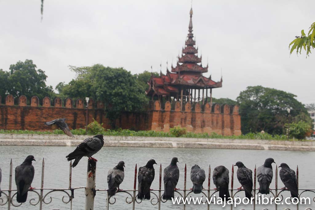 Exterior del Palacio de Mandalay