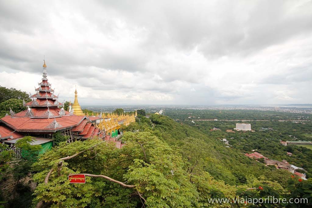 Vistas desde Mandalay Hill