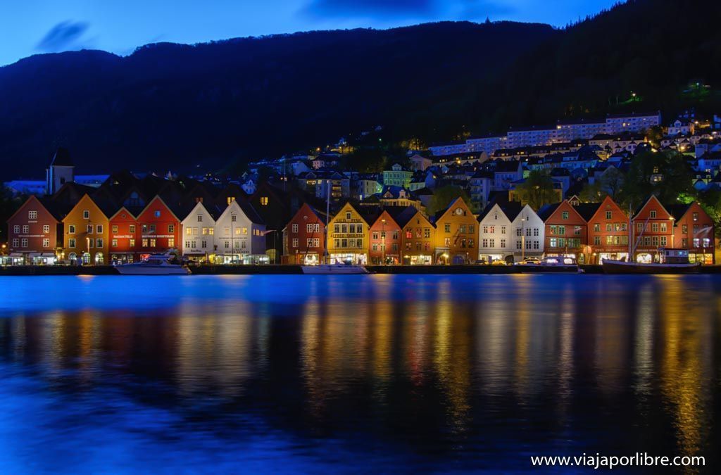 Qué ver en Bergen. Capital de los Fiordos Noruegos