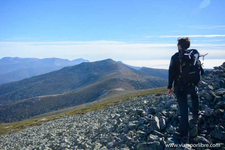 Senderismo - Guadarrama. Ruta a la Pinareja por la cara norte La Pinareja