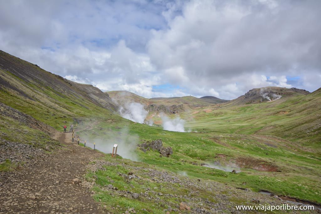 Aguas termales en Islandia