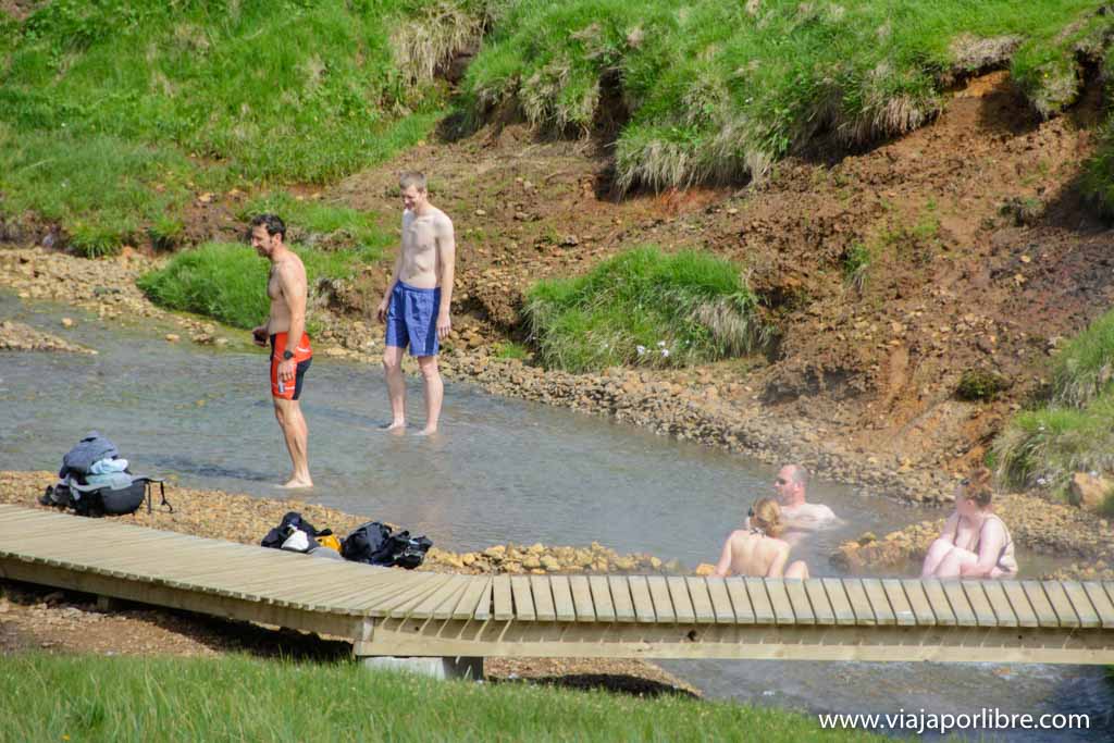 Reykjadalur. Donde disfrutar gratis de aguas termales en Islandia