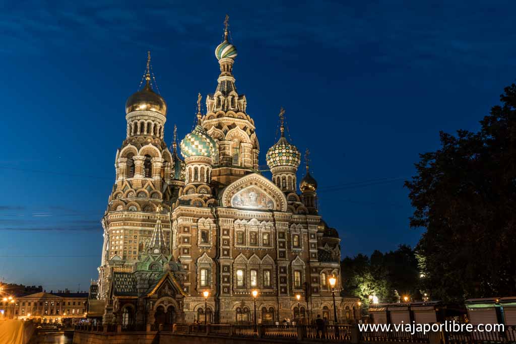 San Petersburgo - Iglesia del Salvador sobre la Sangre Derramada