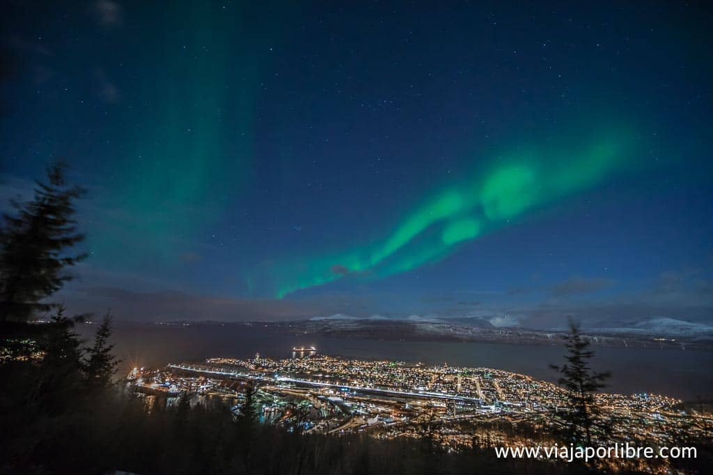 Auroras boreales en Narvik