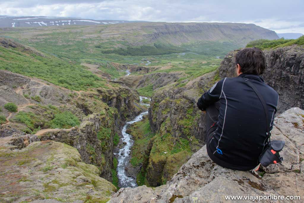 Glymur, la que fue la cascada mas alta de Islandia