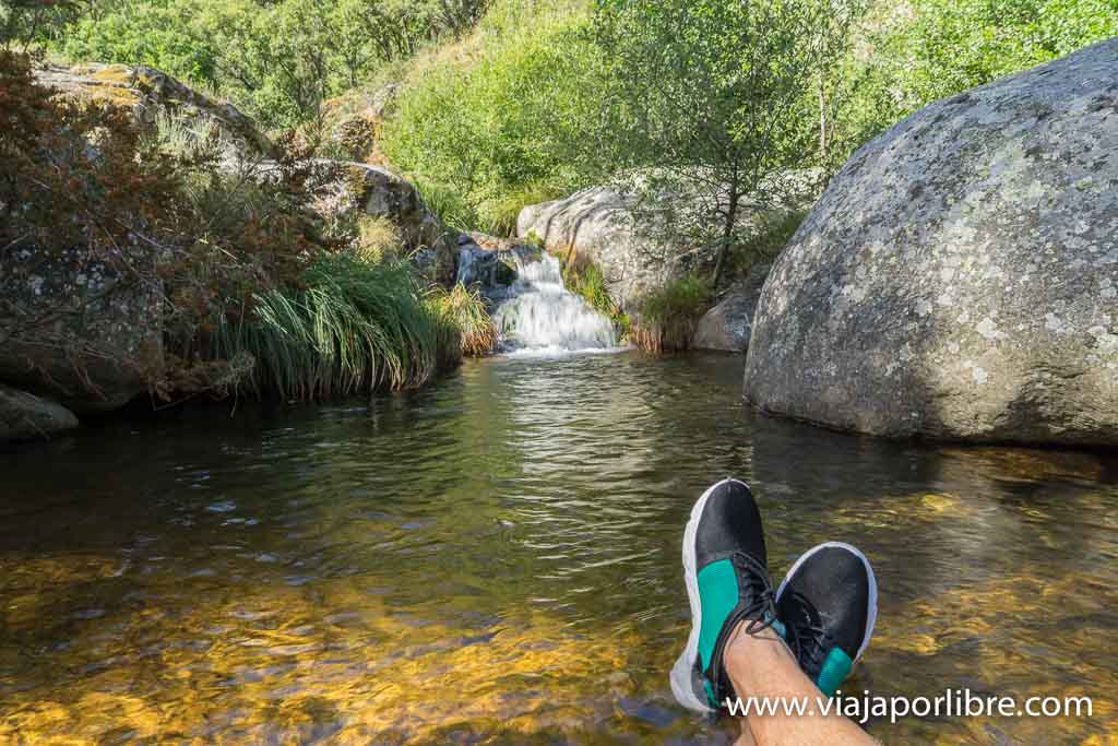 Piscinas naturales en el Valle de Ambroz