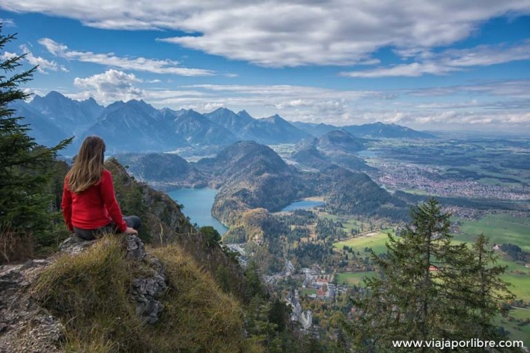 Ruta al castillo del rey loco (Neuschwanstein Alemania)