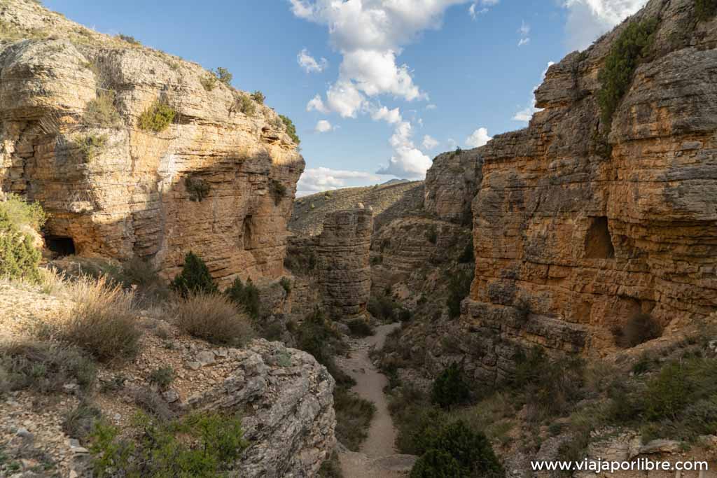 El acueducto romano de Gea de Albarracín