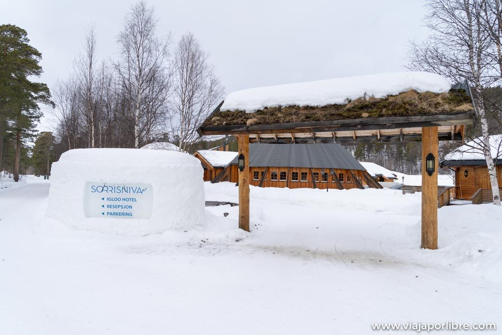 Como son los hoteles de hielo en la Laponia Noruega