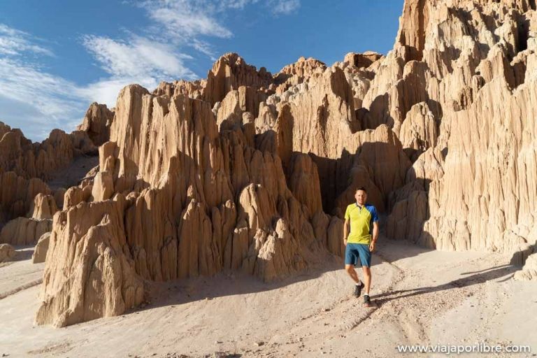 Estados Unidos - Cathedral Gorge, paisajes marcianos en el desierto de Nevada Cathedral Gorge, paisajes marcianos en el desierto de Nevada