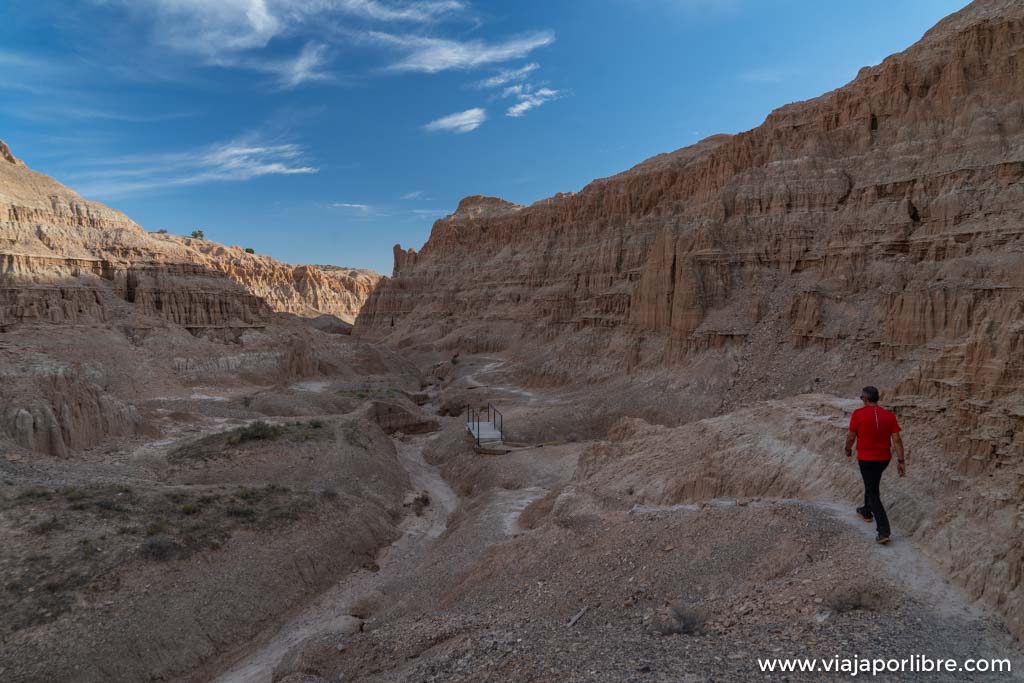 Cathedral Gorge, paisajes marcianos en el desierto de Nevada
