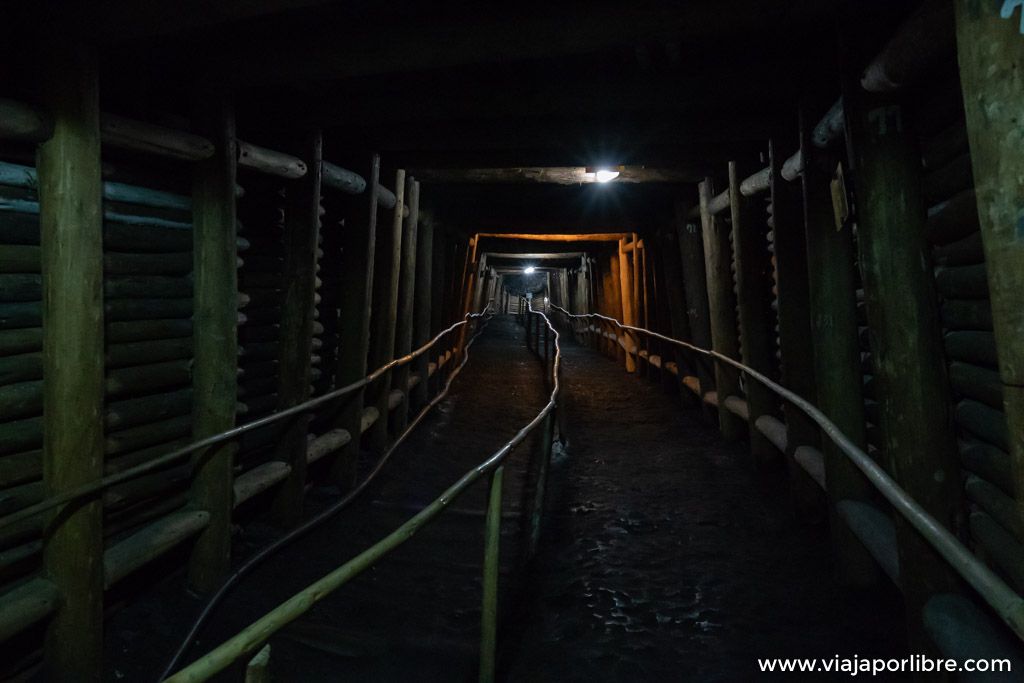 Visita a la mina de sal de Nemocón a las afueras de Bogotá