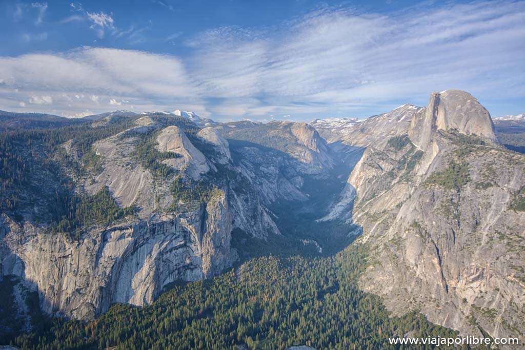 Glacier Point y Tunel View, las vistas mas famosas de Yosemite