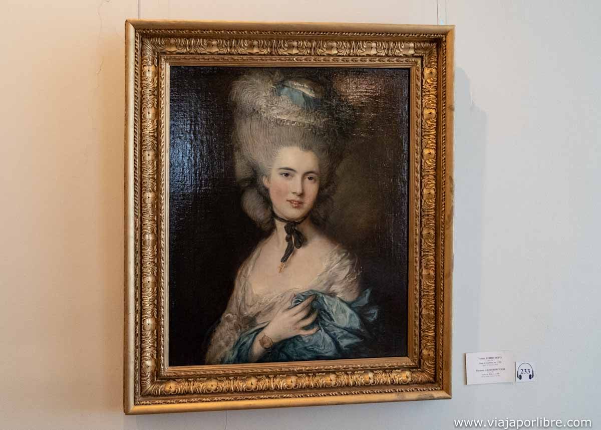 Retrato de Dama en Azul, Thomas Gainsborough