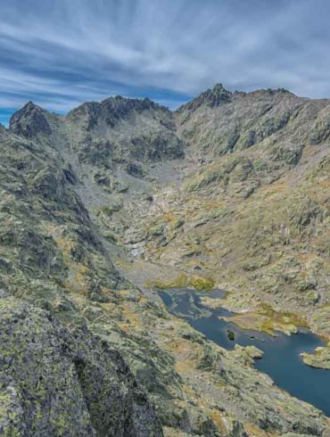 Laguna Grande desde el camino al Morezon
