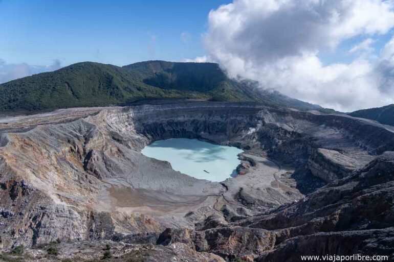Estados Unidos - Visitar el Volcán Poas. Un volcán activo en Costa Rica Volcan Poas