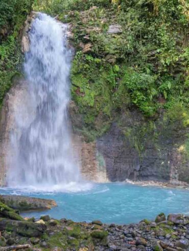 Cascadas azules
