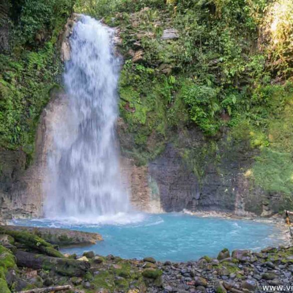 Cascadas azules