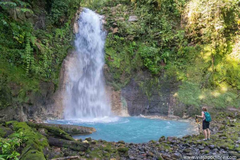 Chile - Ruta a las Blue Falls o las cascadas azules de Costa Rica Cascadas azules