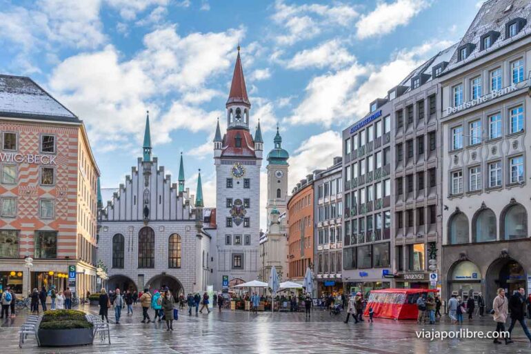 Escocia - Que ver en Munich en 3 días y alrededores antiguo ayuntamiento