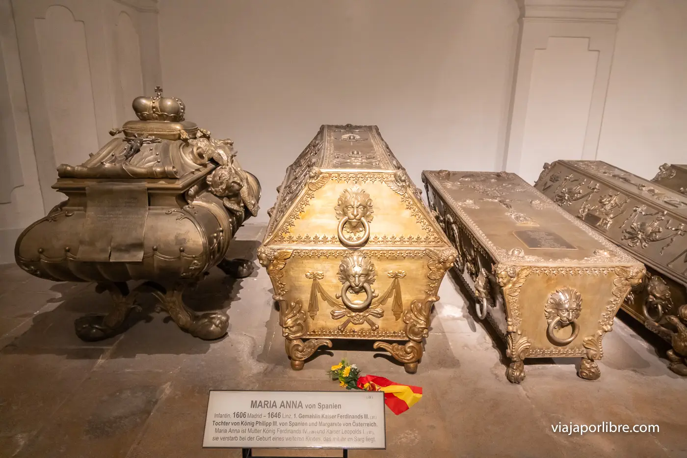 Cripta imperial de Viena, Maria Anna