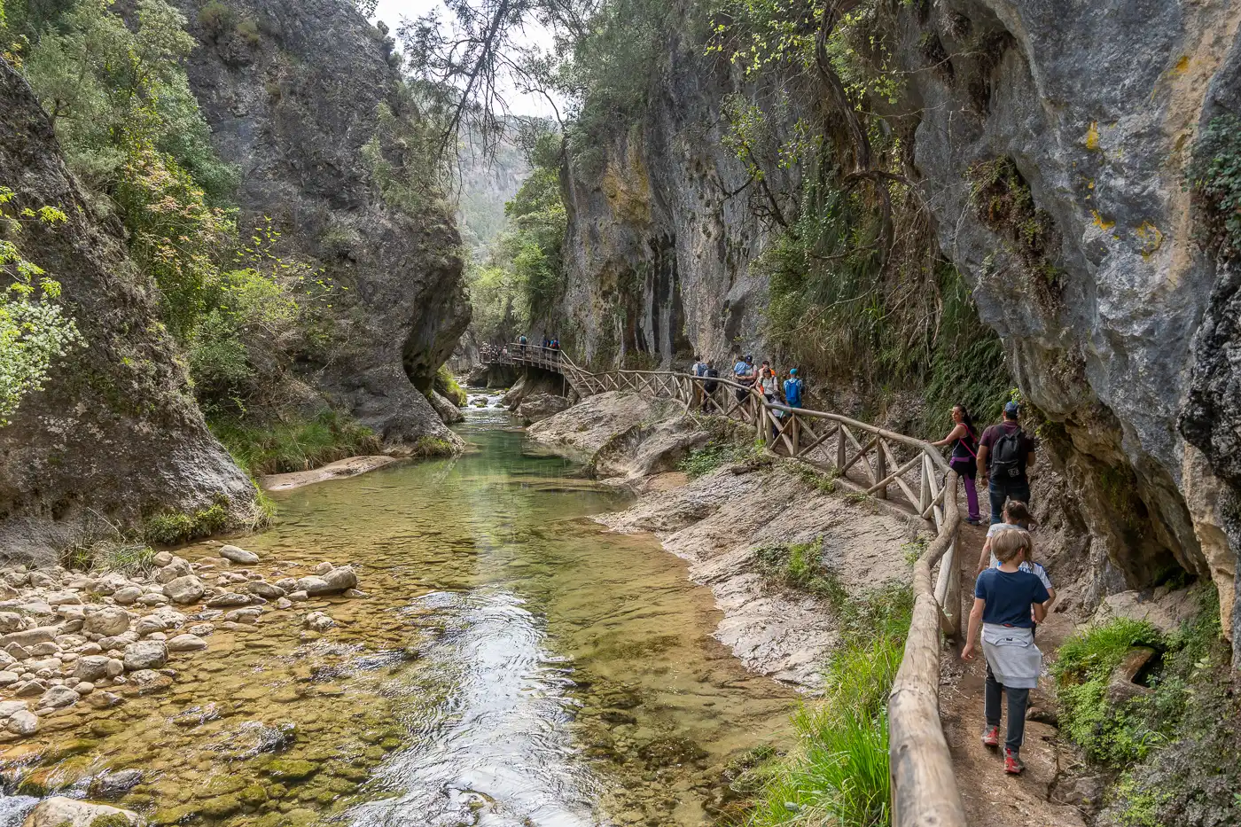 Senderismo - La ruta del Río Borosa: Senderismo en familia por Cazorla Ruta del rio Borosa