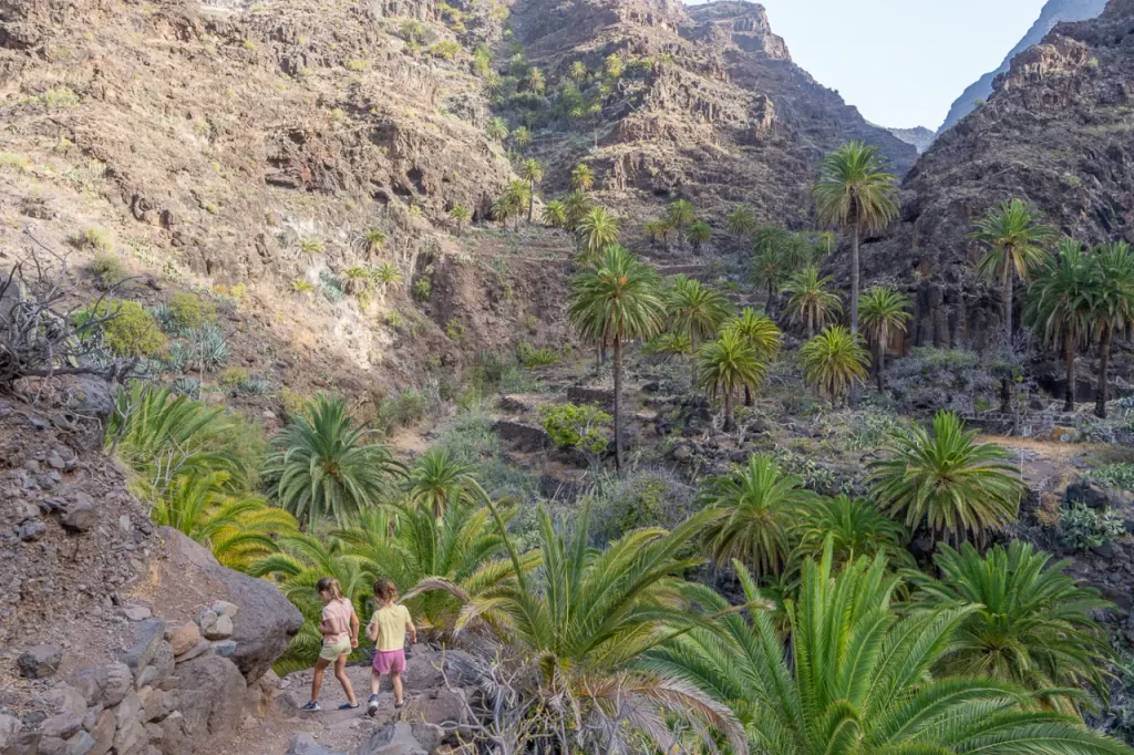 Islas Canarias - La Gomera, vacaciones sin masificación en las Canarias Senderismo en la Gomera