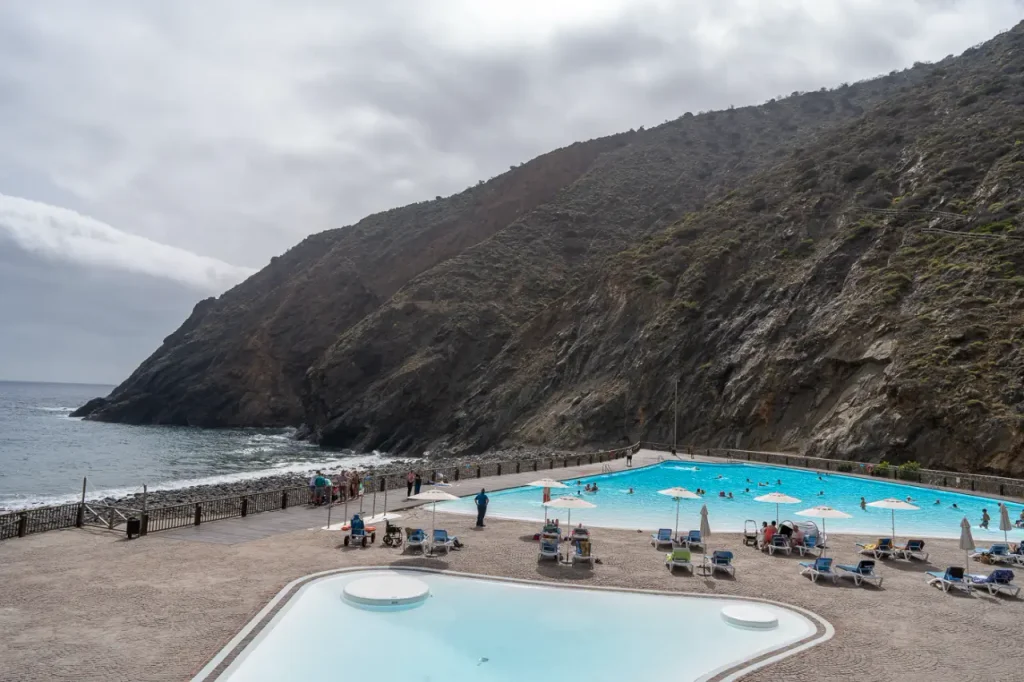 Islas Canarias - La Gomera, vacaciones sin masificación en las Canarias Piscinas en la Isla de la Gomera
